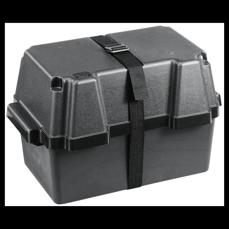 Battery box black in: 280x195x230