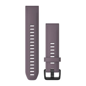 Garmin QuickFit® 20 watch straps, Purple Storm silicone