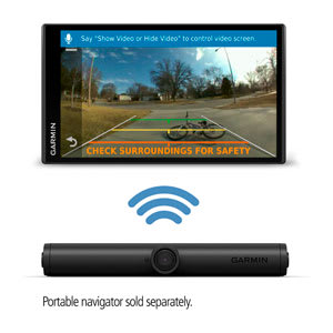 Garmin BC™ 40 wireless rearview camera with holder for motorhome