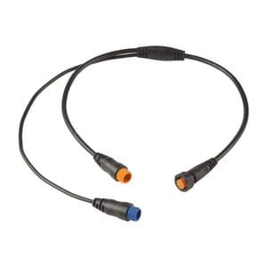 Garmin Y-Adapter Cable for Sonar, 12-Pin and 8-Pin Transducers to 12-Pin