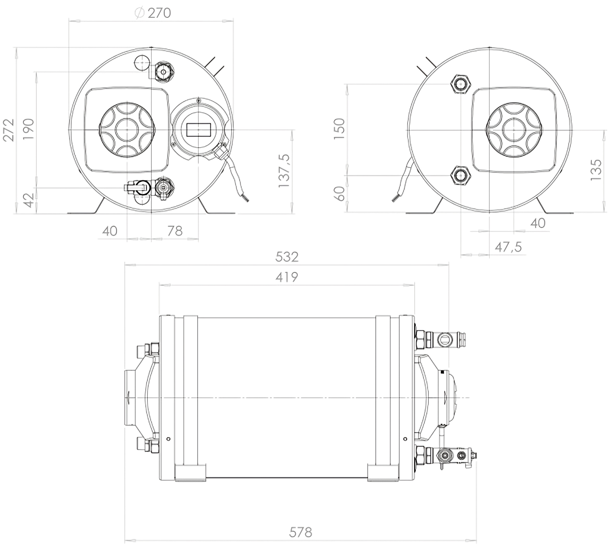 Quick Release-remme (20 mm), Sort