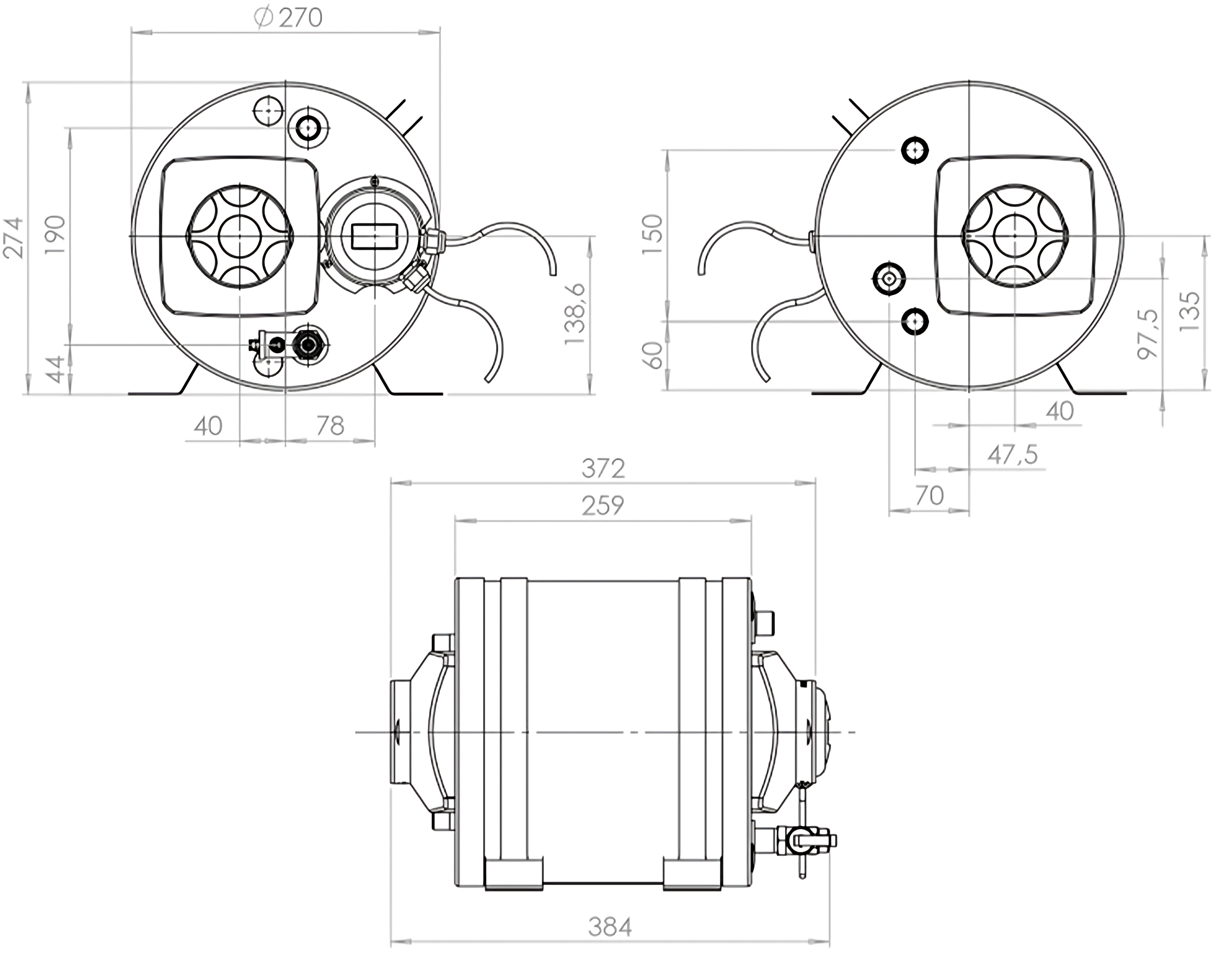 Quick Release-remme (20 mm), Sort