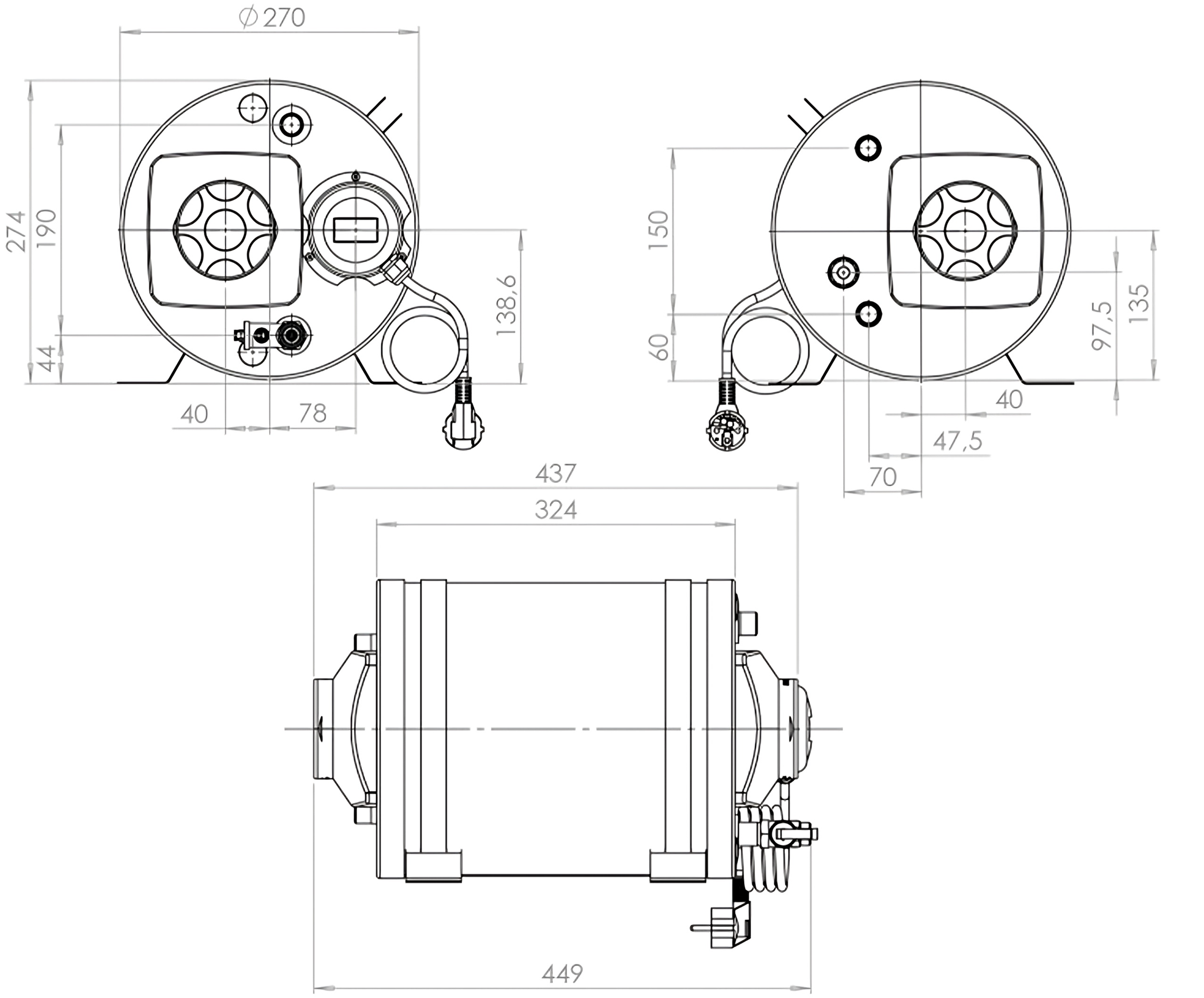 Quick Release-remme (20 mm), Sort
