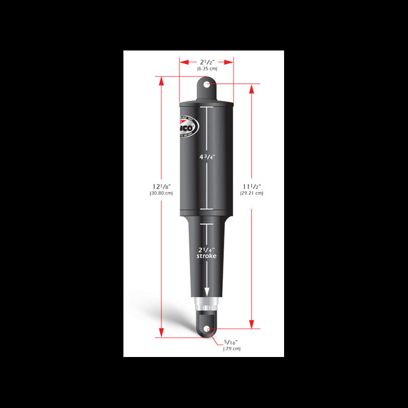 Lenco ekstra cylinder 12V