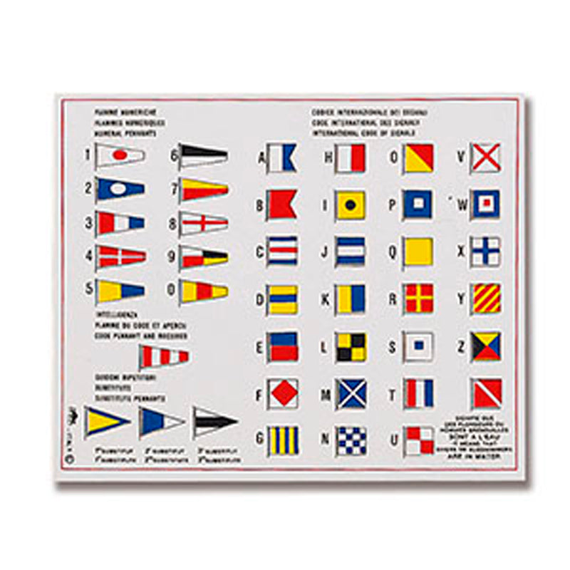 Board signal flag 17x13cm Trem