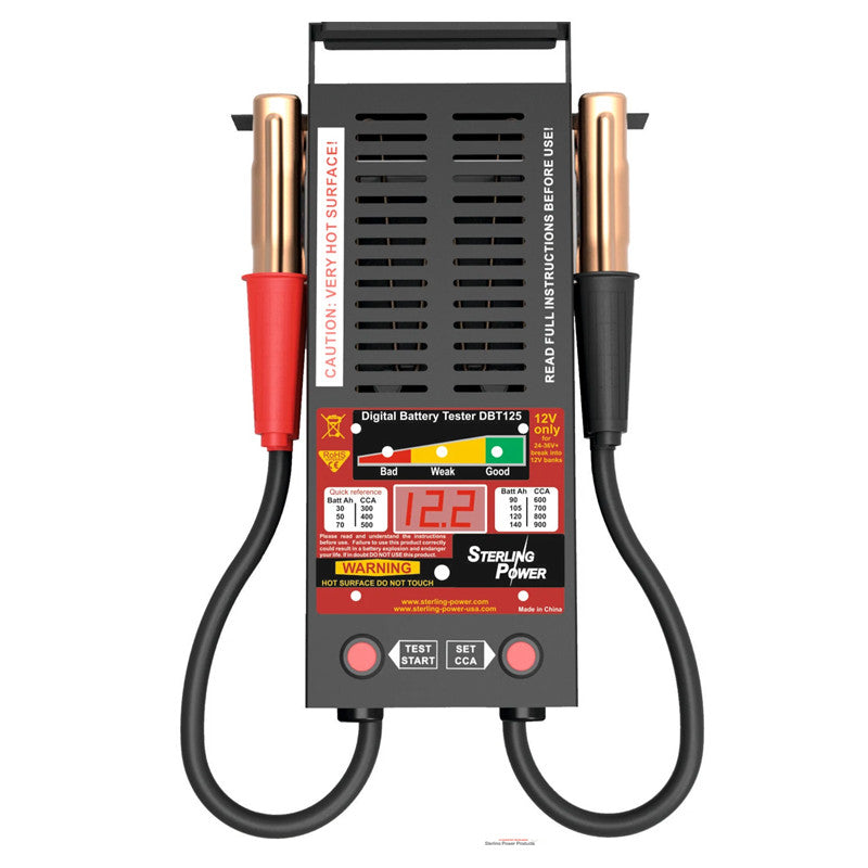 Digital battery tester