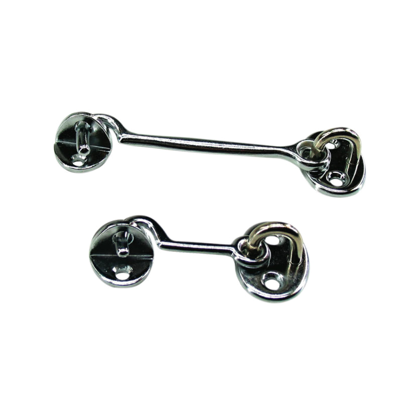 Door hook, chrome-plated, 50 mm