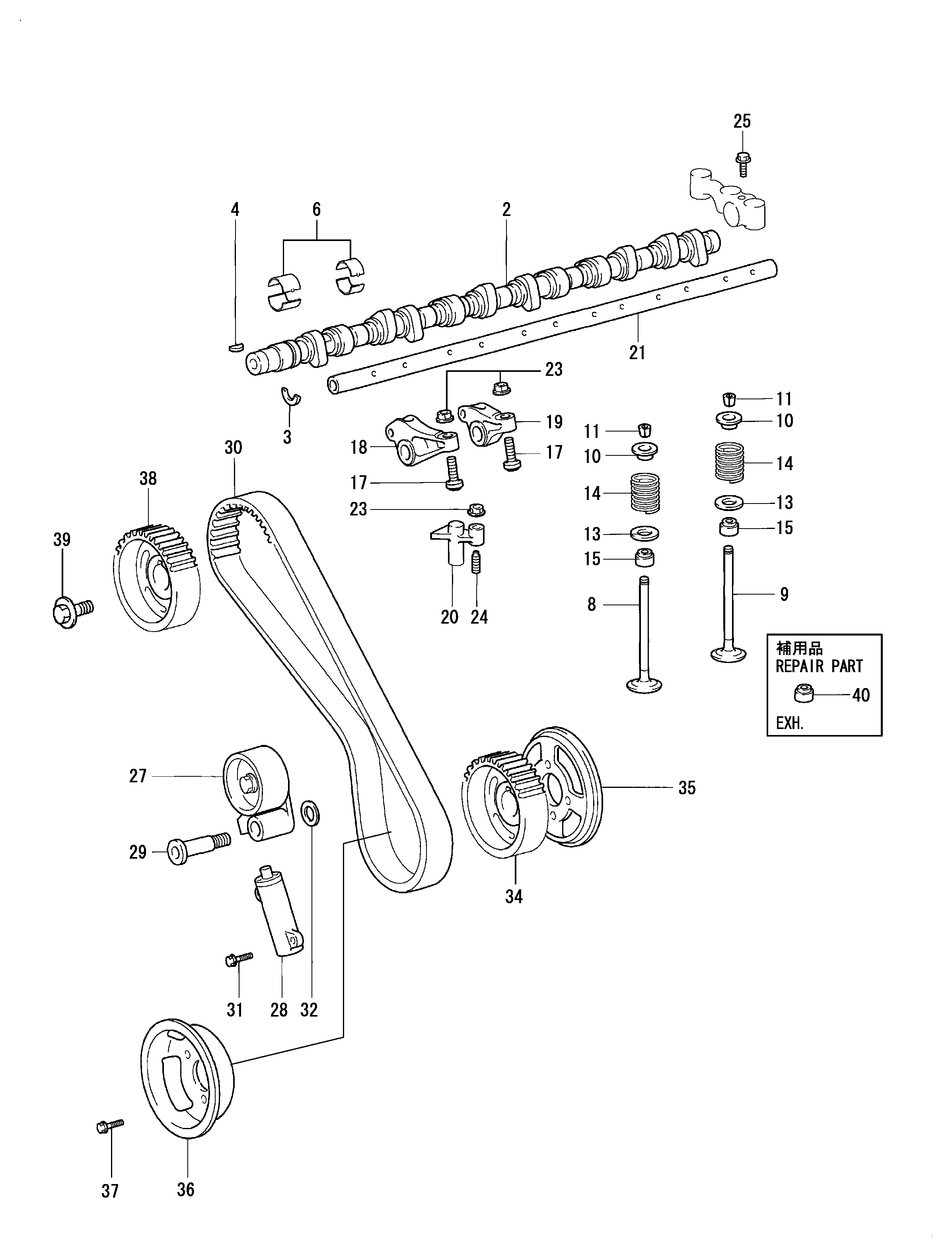 Timing Belt (105R25)