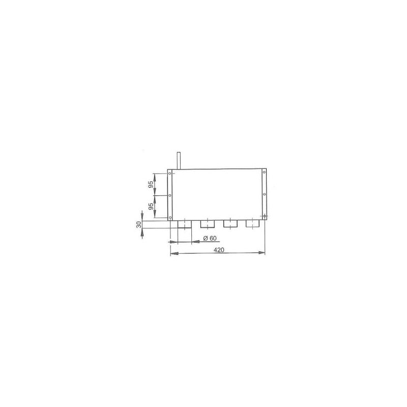 Varmeveksler 10 kW 12V