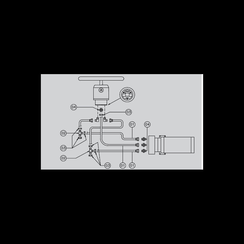 Fitt.autopil.pumpe /motorX.370