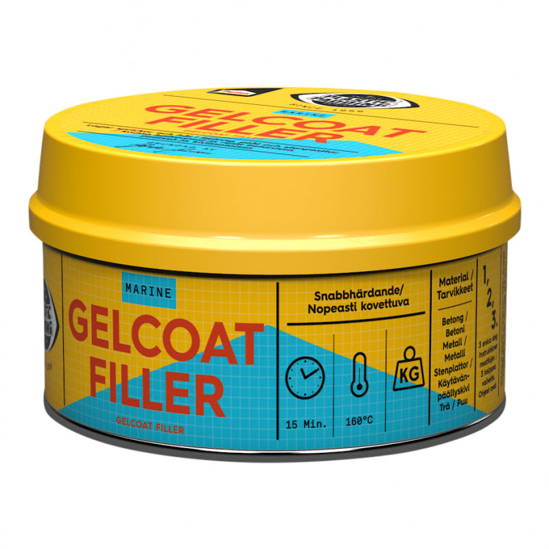 Plastic Padding Gelcoat filler 180 ml.