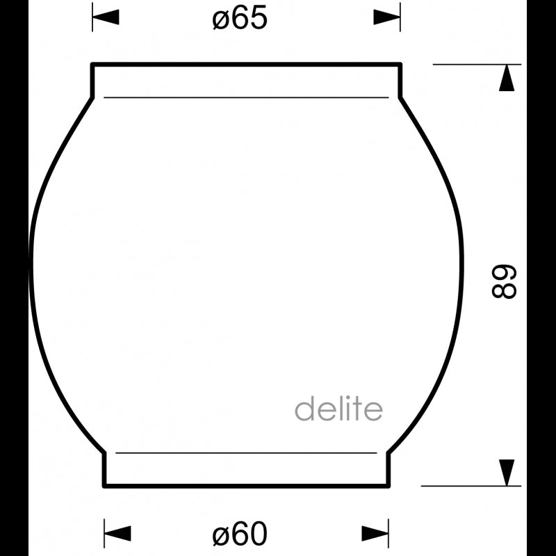 Glass for bat light 754119