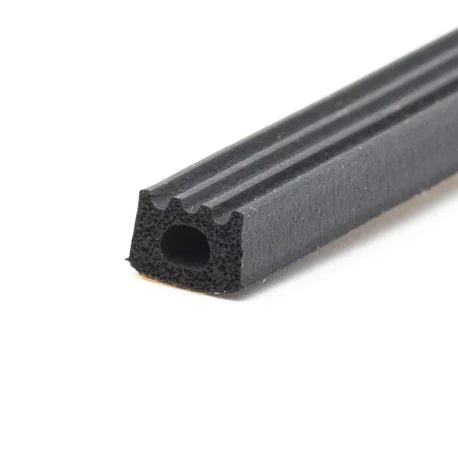 6x10mm Glasbånd SORT