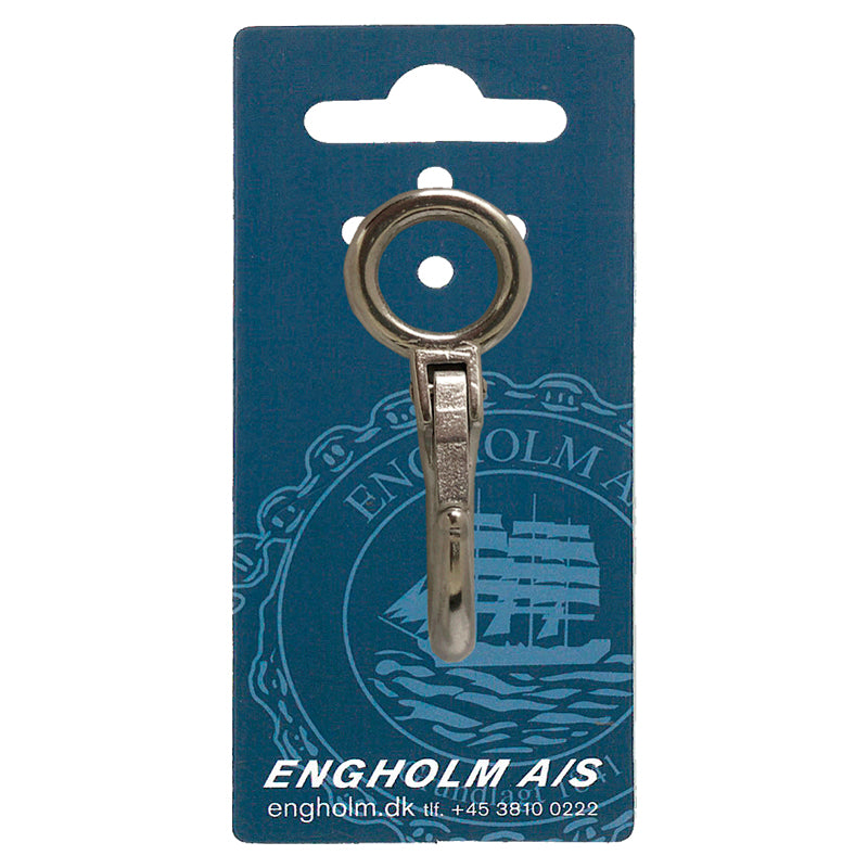 Carabiner hook stainless L.53mm 1-pc