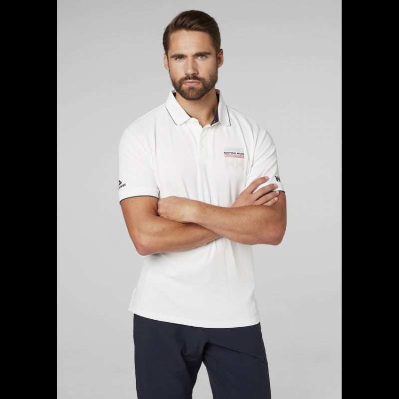 HP Racing Polo White S