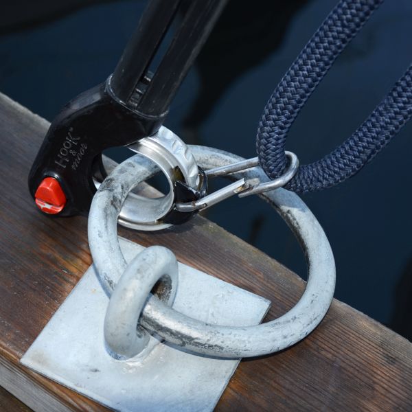 Teleskopisk bådshage fra Hook & Moor 125-320 cm