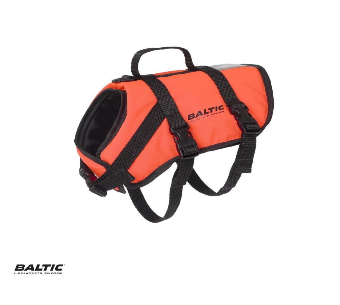 Dog vest Pluto orange L (40+Kg)