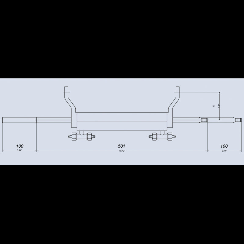 Steering system hydraulic ext. GF150RT