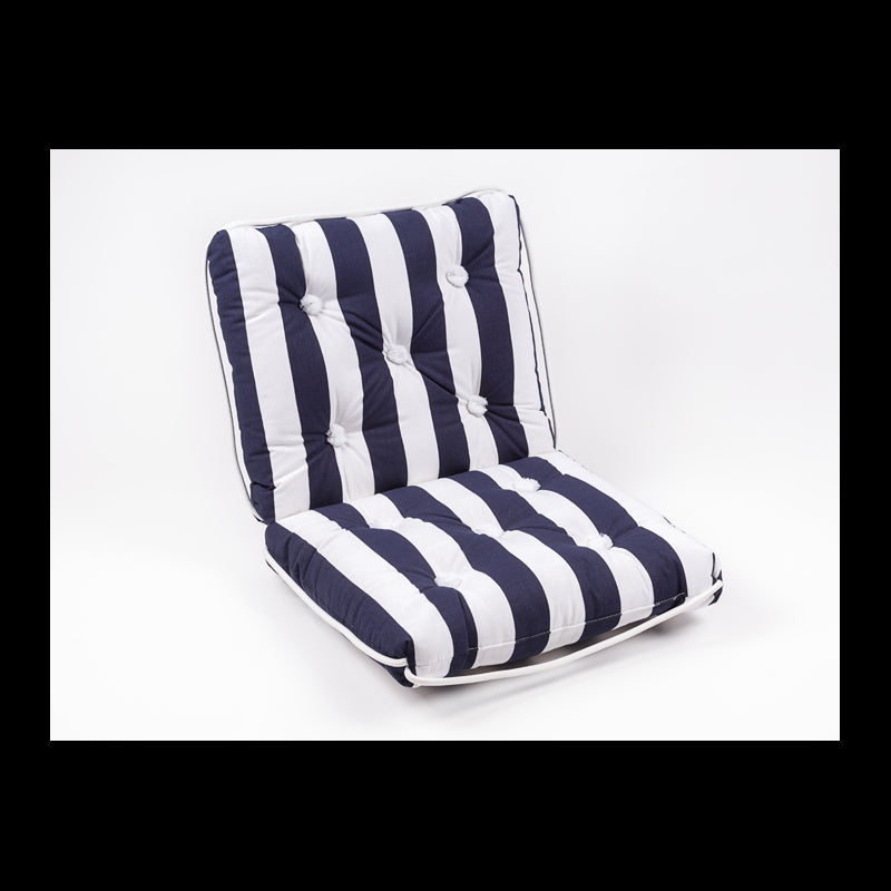 Kapok pillow, roll, Strbet Navy/white