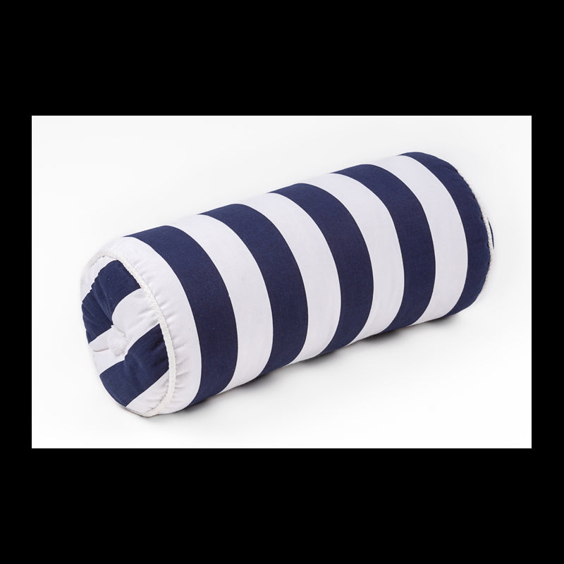 Kapok pillow, roll, Strbet Navy/white