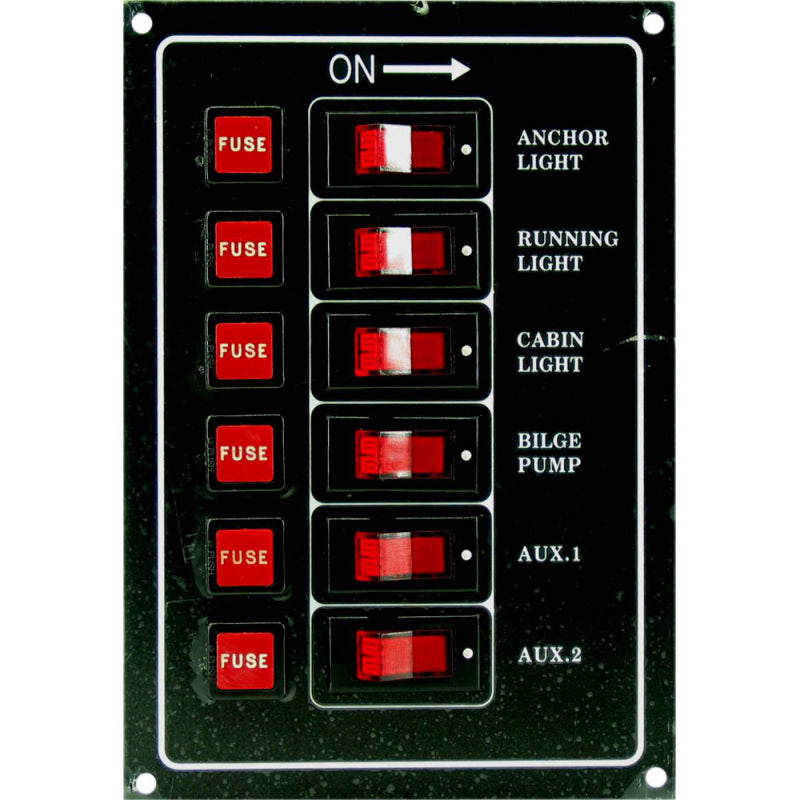 Kontaktpanel Ver.6 ktkt. m/lys