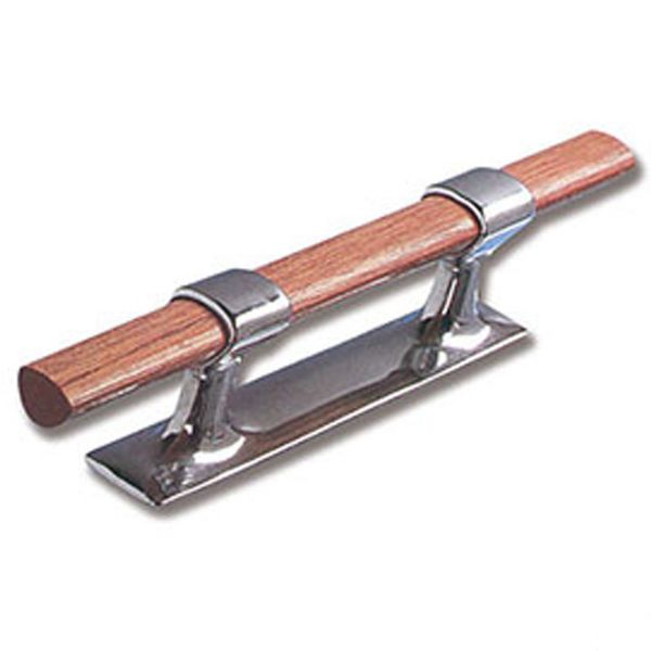 Cross bollard chrome-plated w/wood L:215 mm N3100215