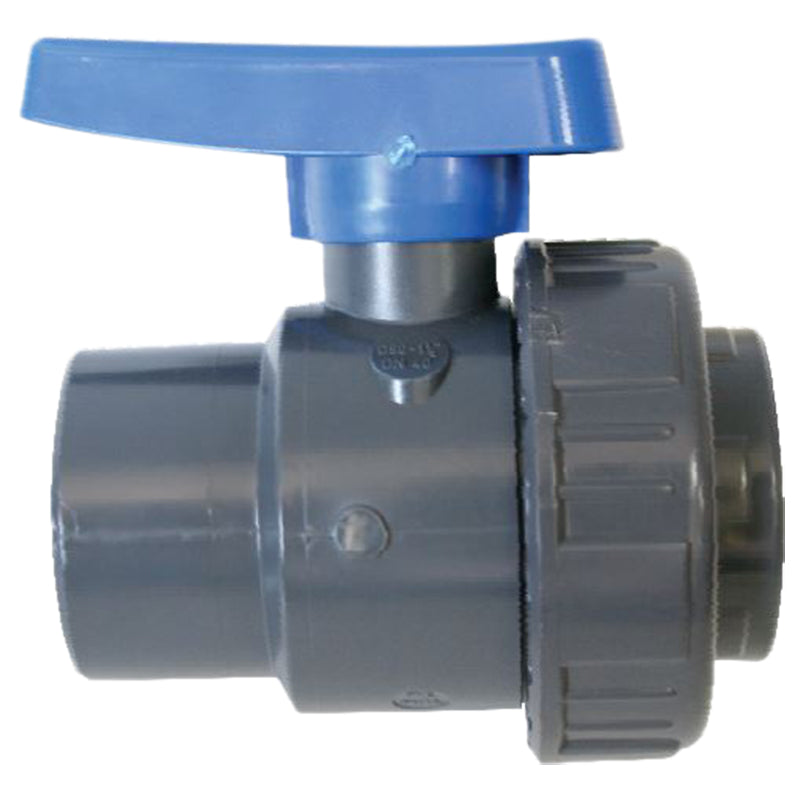 Ball valve, PVC, 1/2'