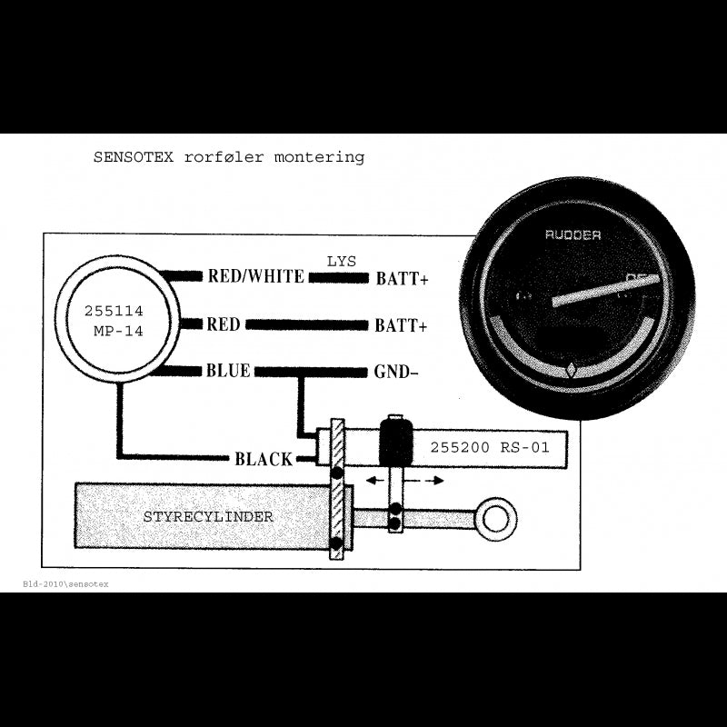 Rorføler sensor