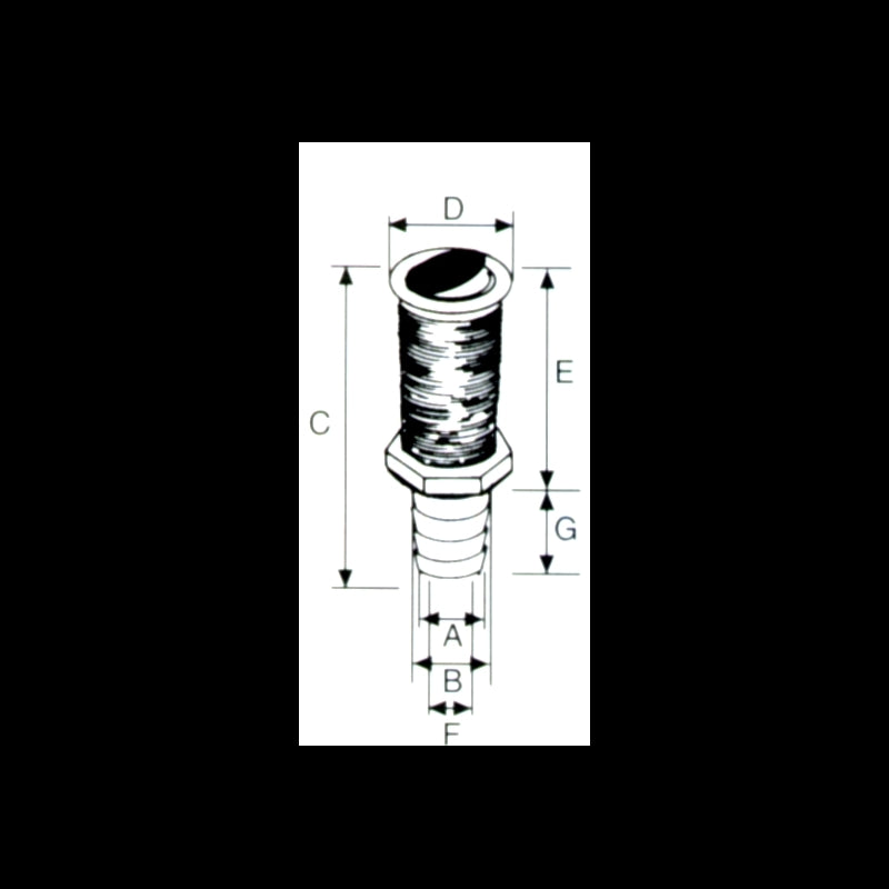 Base with non-return valve