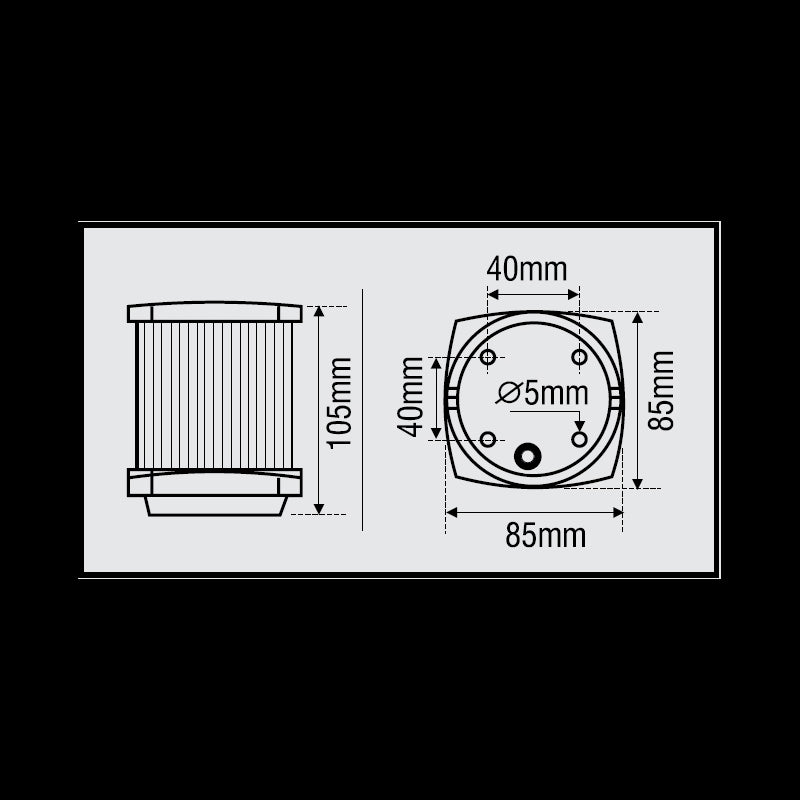 Lantern Classic LED 20 starboard