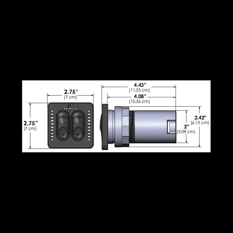 Lenco Betjeningspanel Indik. all-in-one