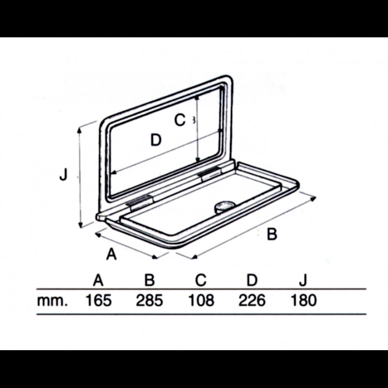 Hatch for VHF / Radio