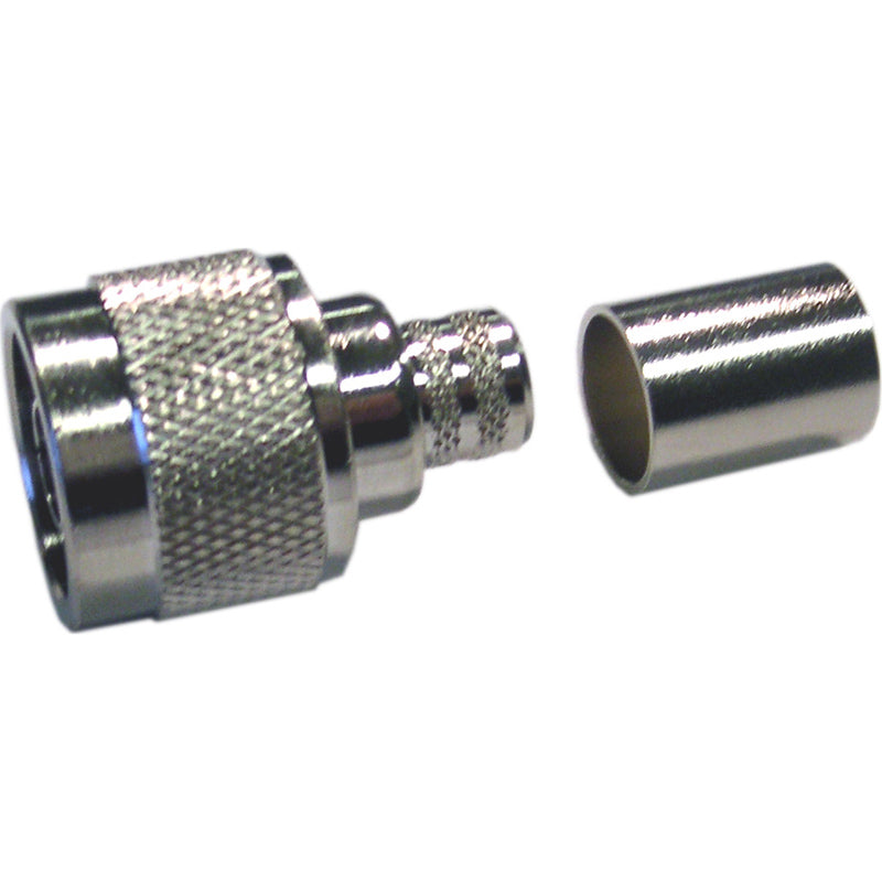 N-connector, male, coax, crimp, RG58