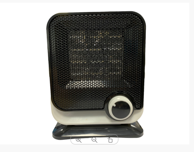 FMT Varmeblæser med to varmeindstillinger 750W og 1500W