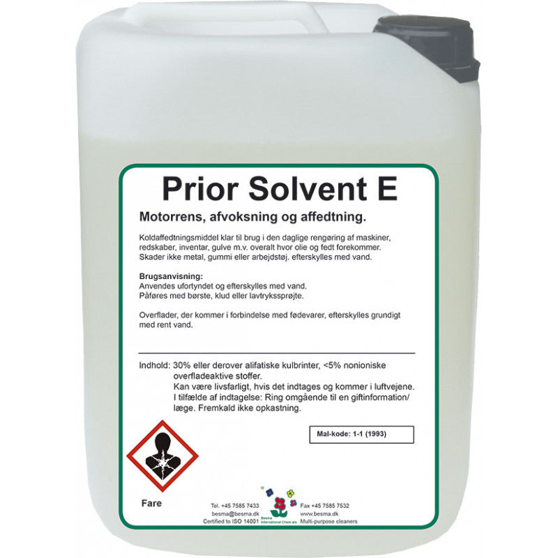 Engine cleaner/degreaser prior solvent e 1 ltr.