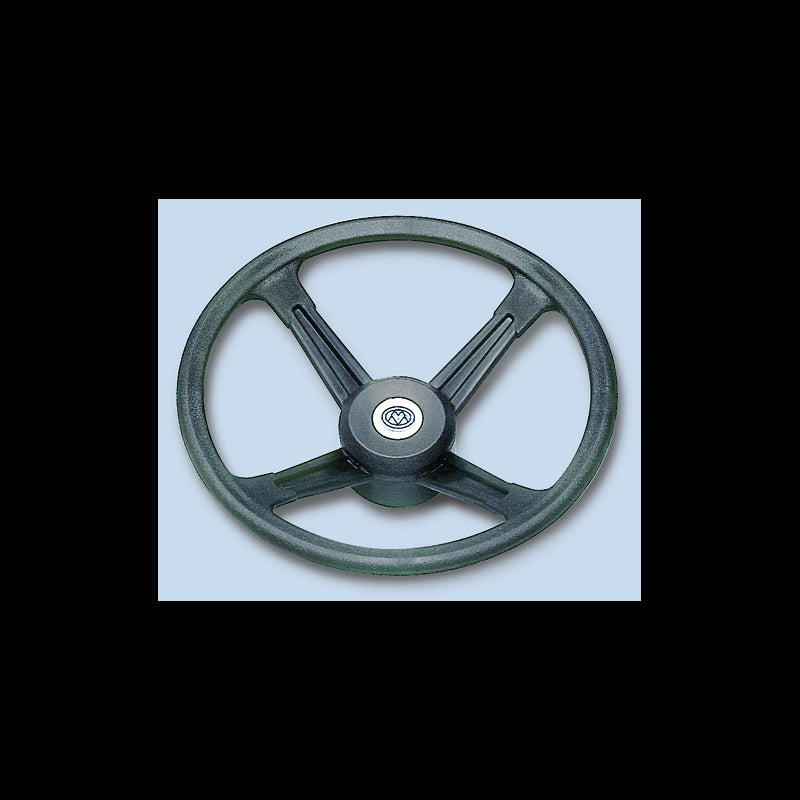 Steering wheel, black, 4 spoke dia. 320 mm