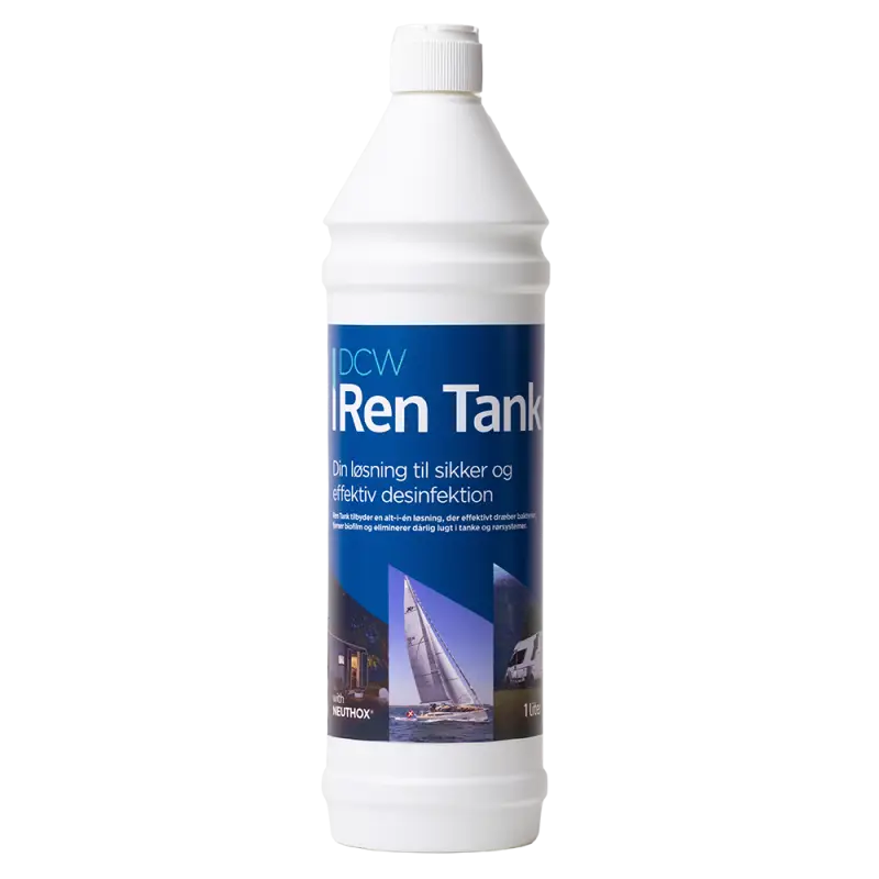 Ren Tank til Effektiv desinfektion af vandet i din lystbåd