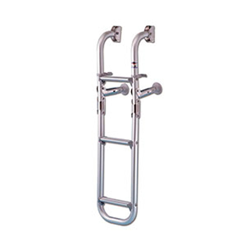 Bathing ladder aluminum 3 steps 730x210mm tube 25mm
