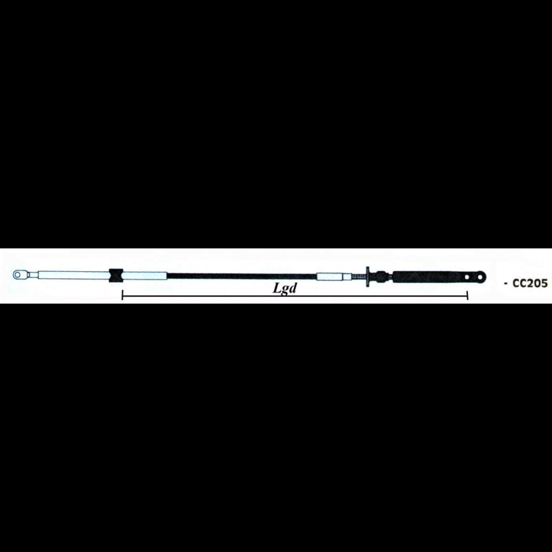 TFX Gas/g.kabel 5fod Mercury