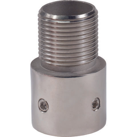 Shakespeare 4705 Stainless adapter. 25mm tube for 1”-14mm male