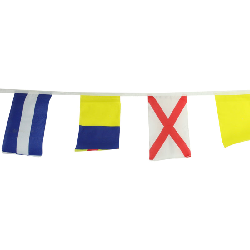 Signal flags 40 pcs, 14x20cm, 8 m