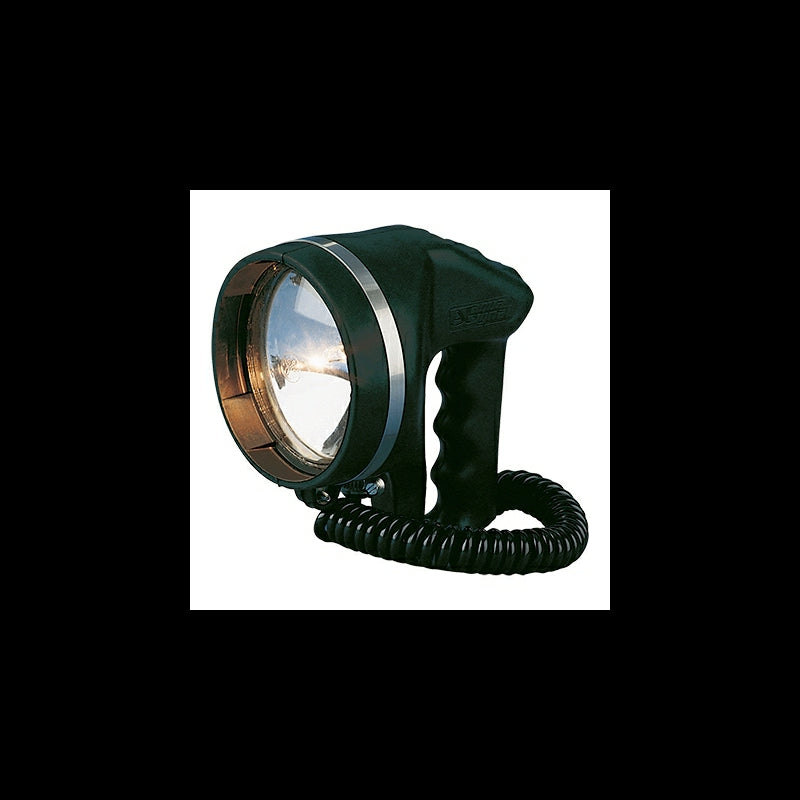 Aquasignal Søgelygte Sort 12V/50W halogen