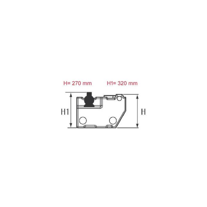 Waste water tank complete 100L 24V