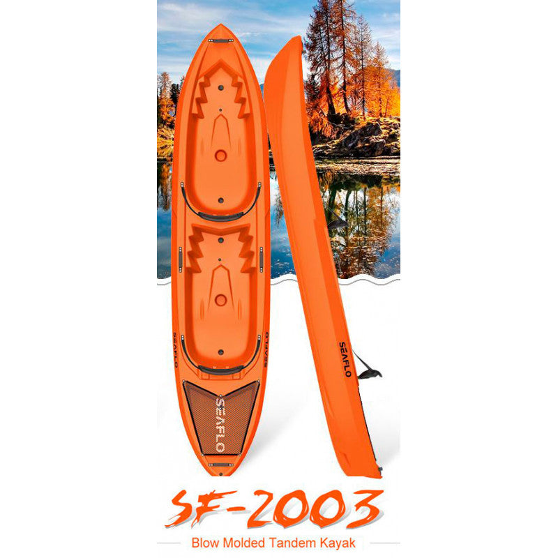 Kayak, 2voksne,orange,sport, 360cm