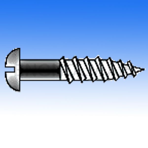 Wood screw RH A4 M6x70 3/pc