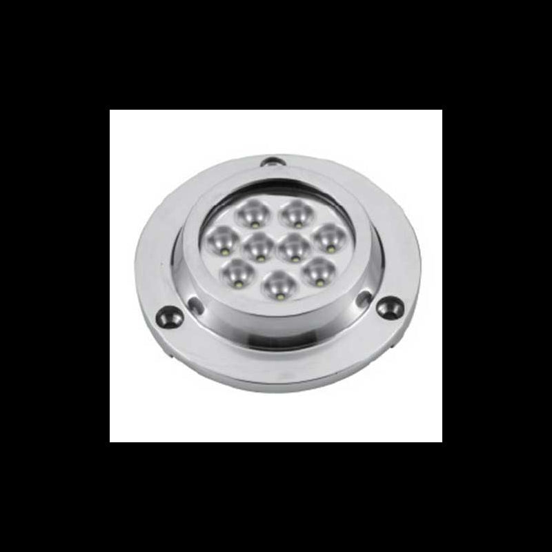 Undervandslys 10-30V 9LED hvid