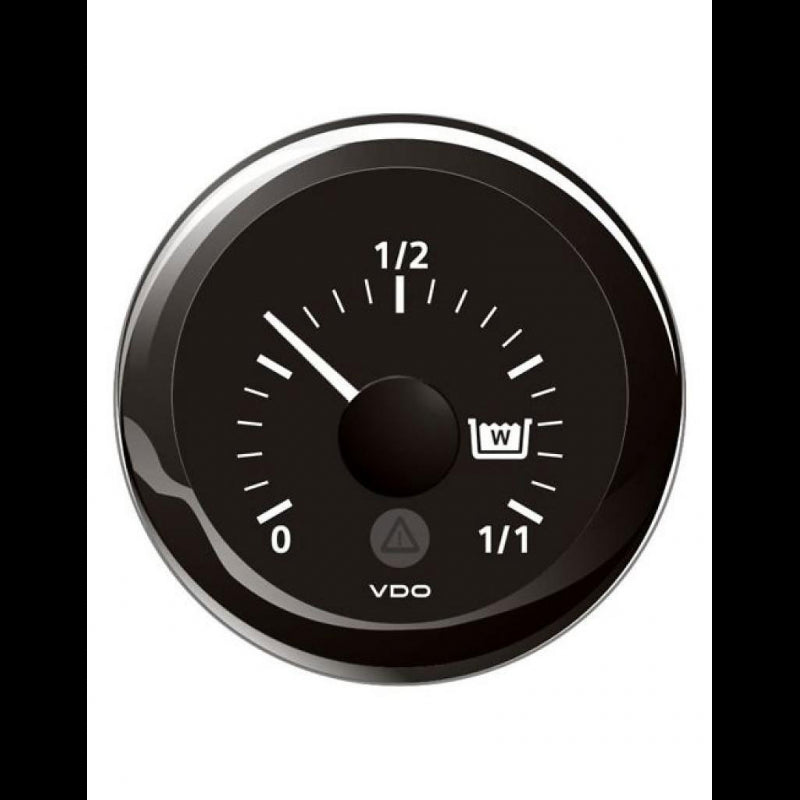 VDO septic tank clock 6-24V ø52