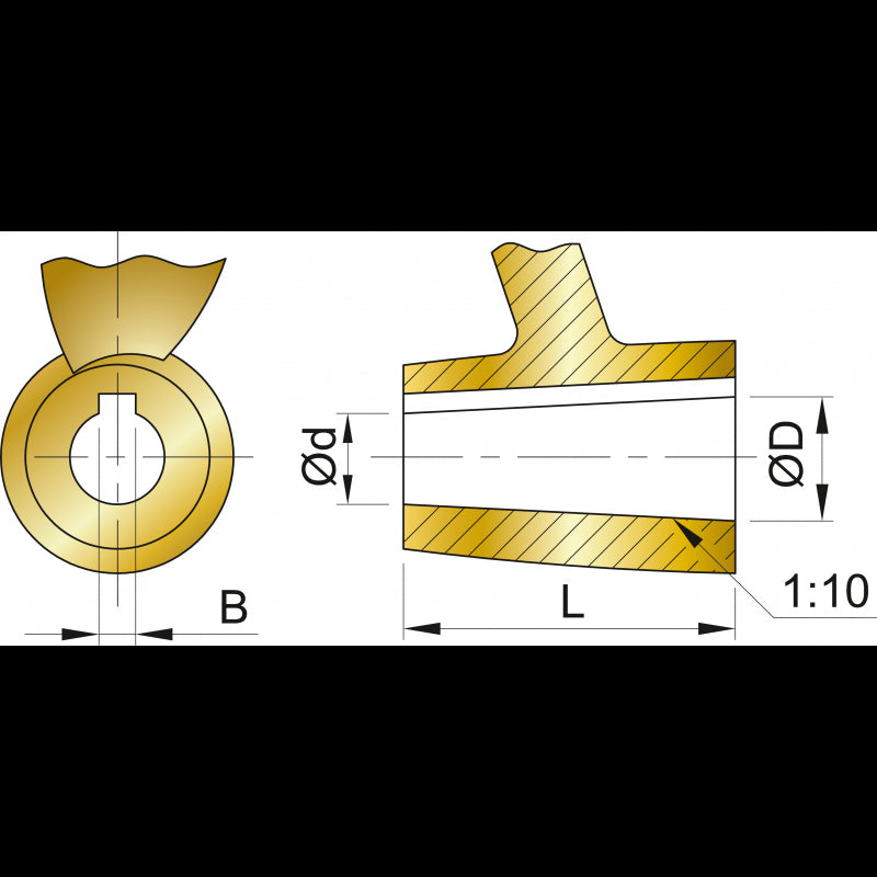 Propeller type P3B Ø 12'