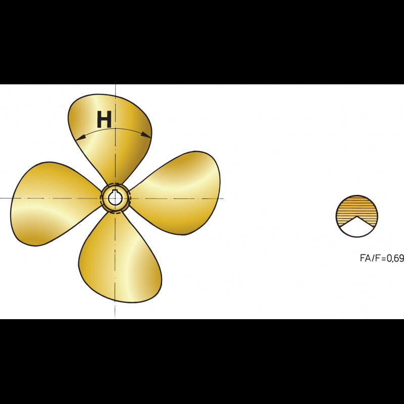 Propeller type P4E Ø 18'