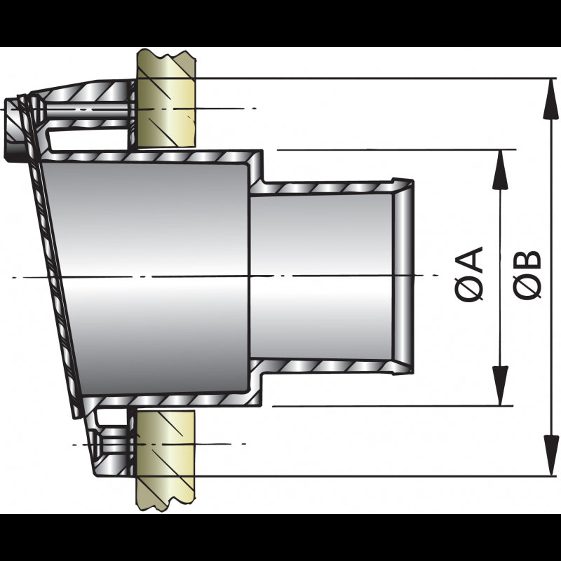 Exhaust passage type 40